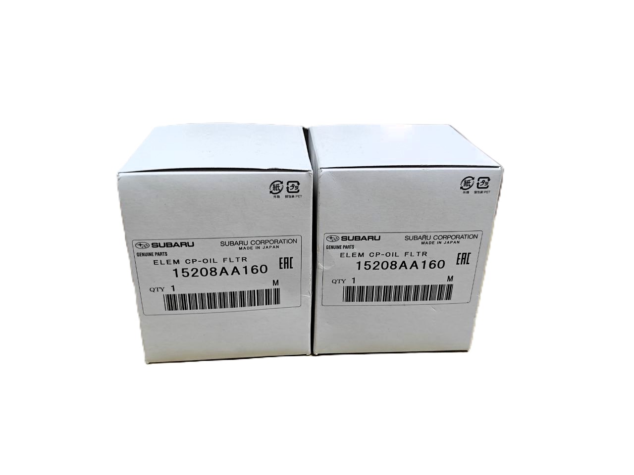 Масляный фильтр Subaru 15208AA160 — оригинал, для Forester / Outback / Impreza / XV / BRZ / WRX / Ascent