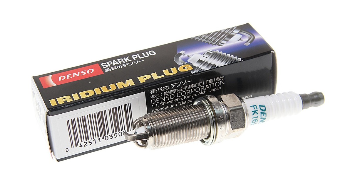 Иридиевая свеча зажигания DENSO FK16HBRJ8 (3508)