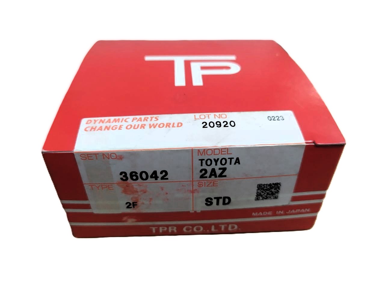 Кольца поршневые 36042STD TPR