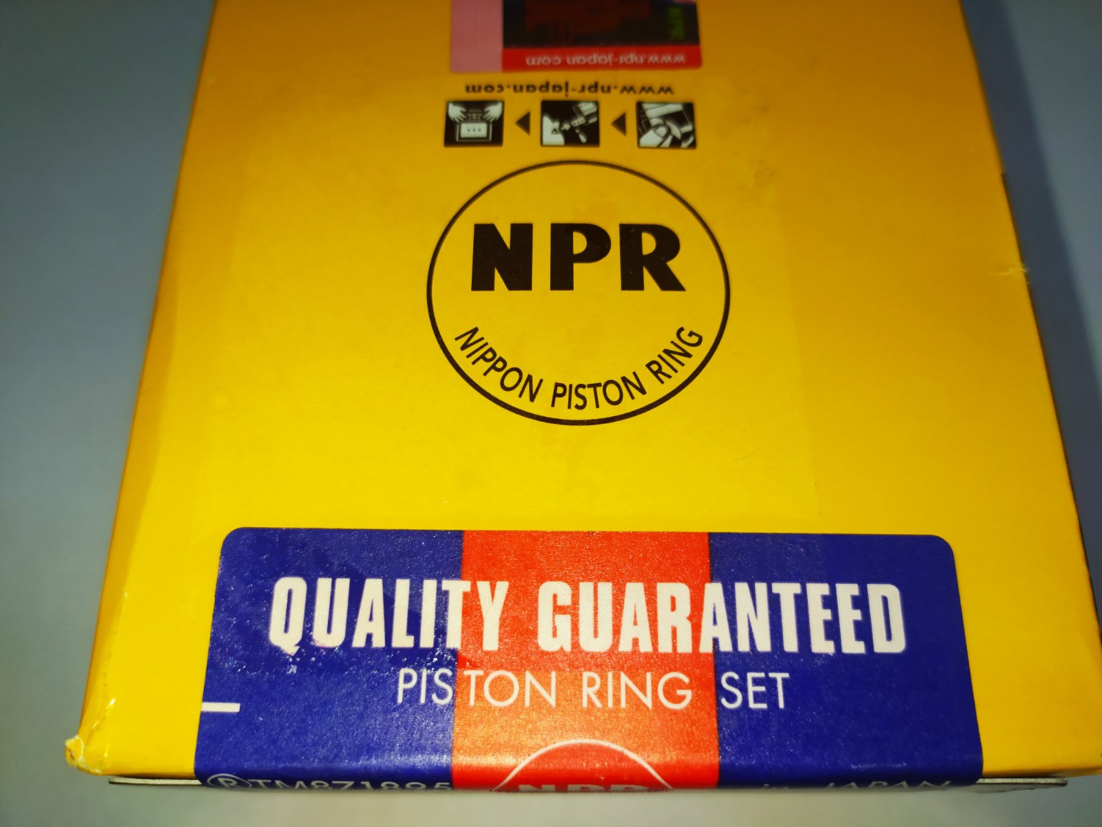 Кольца поршневые EZ30 SWF20070ZZSTD NPR
