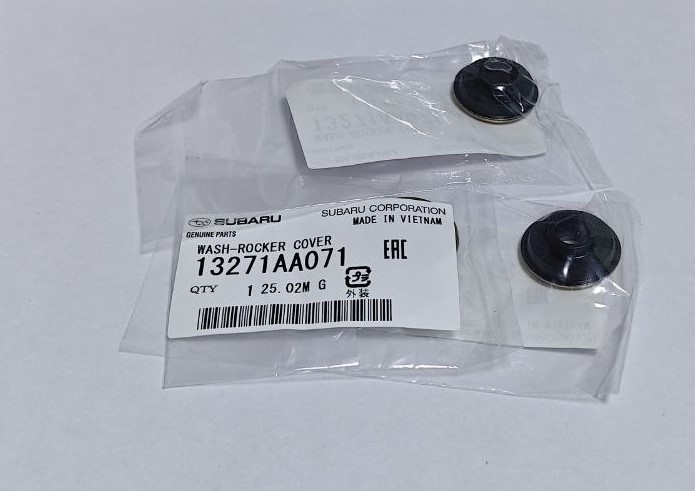 Уплотнительная шайба болта клапанной крышки Subaru 13271AA071 — оригинал, для Baja / Forester / Impreza / Legacy / Outback / WRX