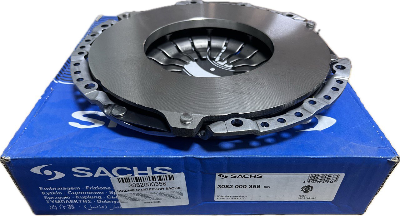 Корзина сцепления (нажимной диск) SACHS 3082000358 / 30210AA550 (Ø240 мм) для Subaru Legacy IV (BL/BP) 2.0L (EJ20), включая комплектации 20GT, 20GTX с МКПП 5MT