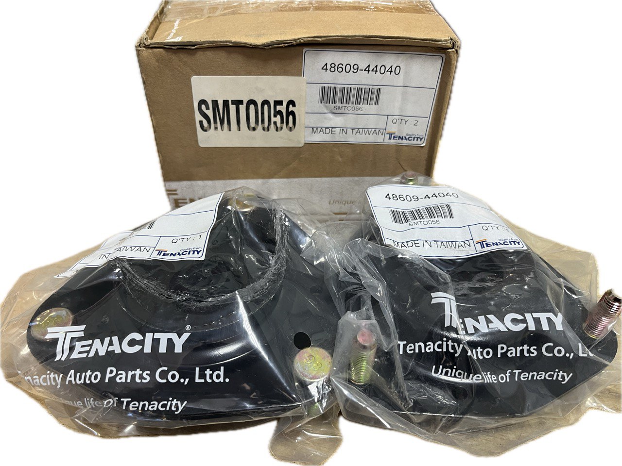 Опора переднего амортизатора (верхняя опора стойки) TENACITY SMTO056 / ASMTO1056 — аналог Toyota 48609-44040 / 4860944040 для Toyota Avensis Verso (05.2001 – 12.2009)