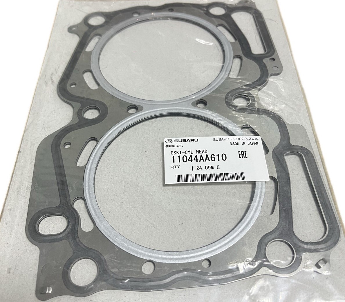 Прокладка ГБЦ Subaru 11044AA610 — оригинальная MLS, толстая для EJ25D/EJ255/EJ257