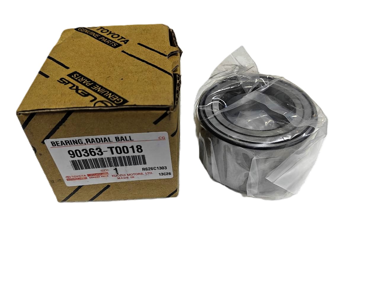 Оригинальный подшипник передней ступицы 90363T0018 TOYOTA — 40x74x42, KOYO, для Avensis / Corolla / Celica / Matrix / Prius / Wish / Scion tC / Pontiac Vibe