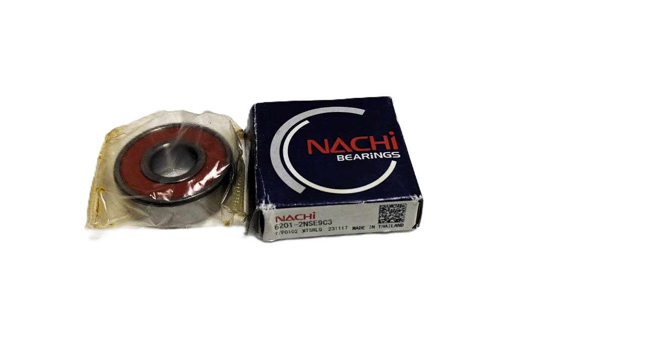 Подшипник NACHI 62012NSE9 — аналог 6201ZZ / 9036312002 / 6201ZZCM / 62012NSE, 12x32x10 мм, для маховика и других узлов