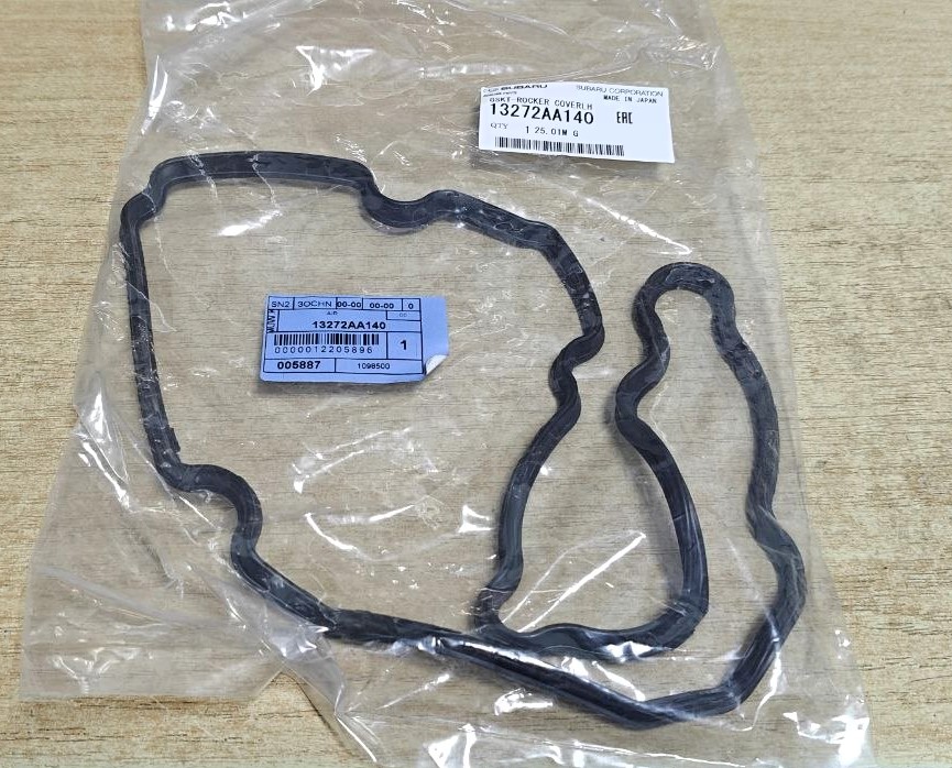 Прокладка клапанной крышки (левая) Subaru 13272AA140 — оригинал, для Forester / Impreza / Legacy / WRX