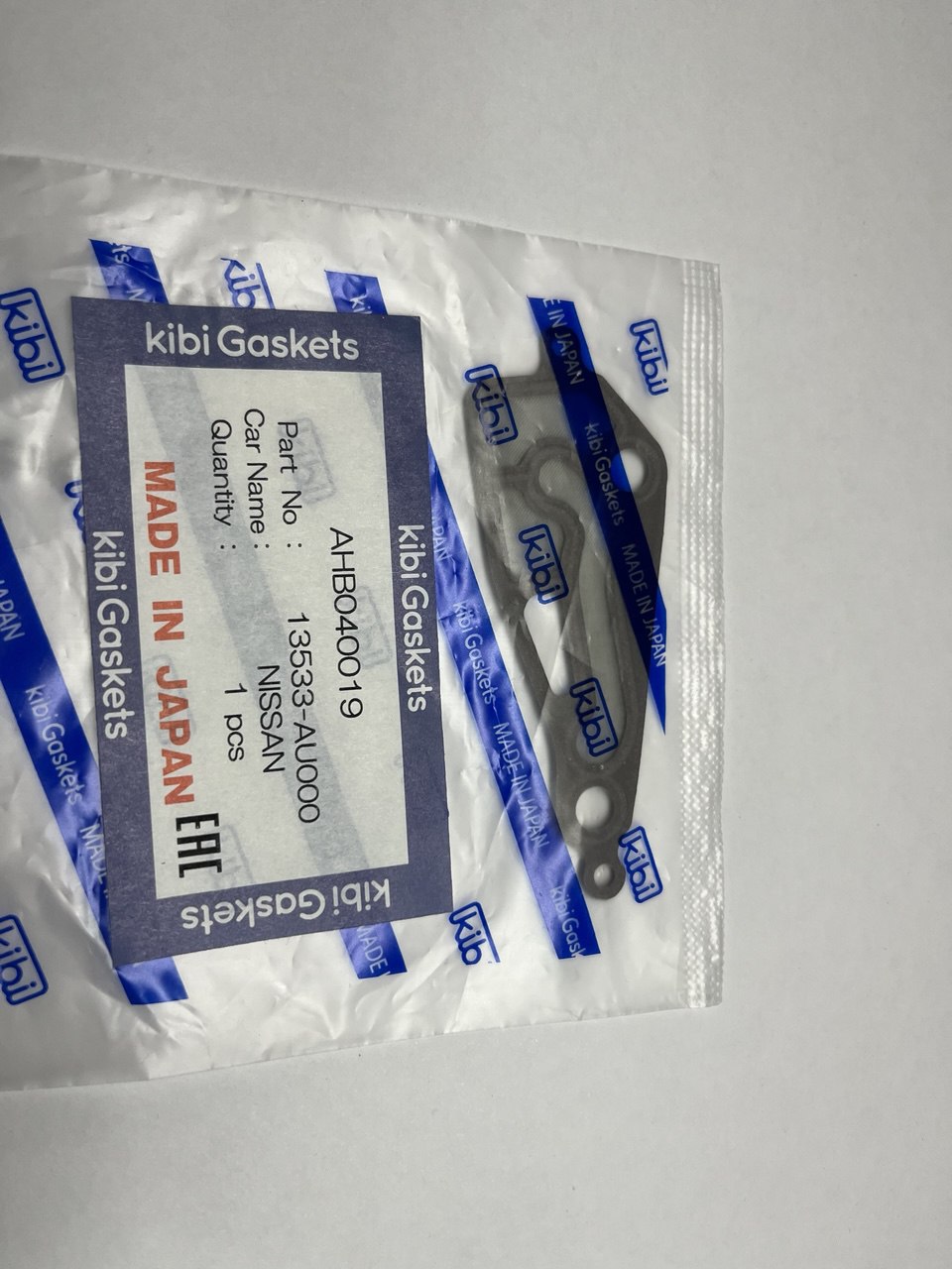 Прокладка масляного канала VTC AHB040019 KIBI
