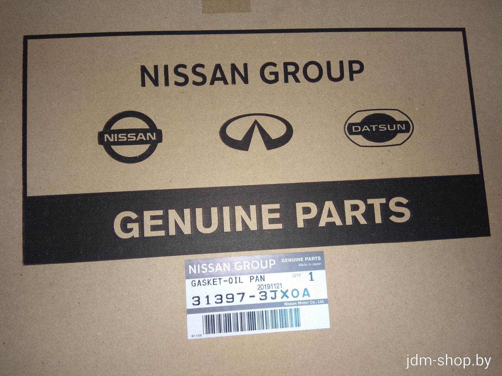 Прокладка поддона АКПП 313973JX0A NISSAN