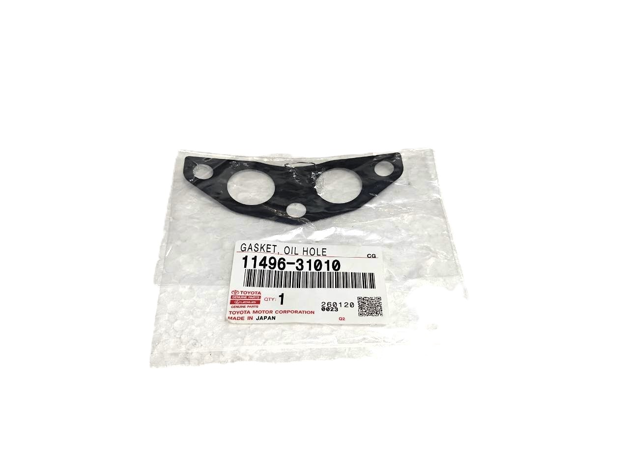 Прокладка трубки масляного охладителя 1149631010 TOYOTA — оригинал для Camry / Highlander / Sienna / Venza / Avalon / Aurion / Lexus RX 350 / RX 450h (2GR-FE, 2GR-FXE)