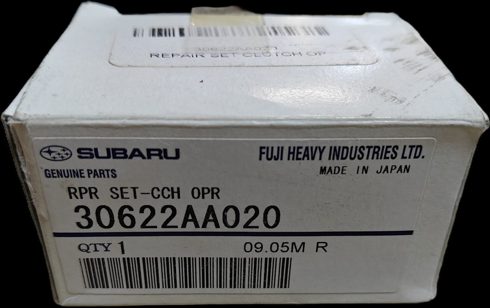 Ремкомплект рабочего цилиндра сцепления 30622AA0208A SUBARU