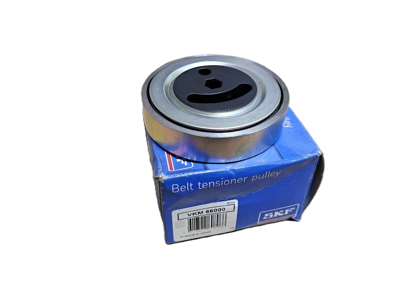 Ролик натяжной (обводной) ремня ГУР SKF VKM66000 – аналог Suzuki 4916077E00, 4916077E01 для Suzuki Grand Vitara, Vitara, XL-7 (двигатели H25A, H27A)