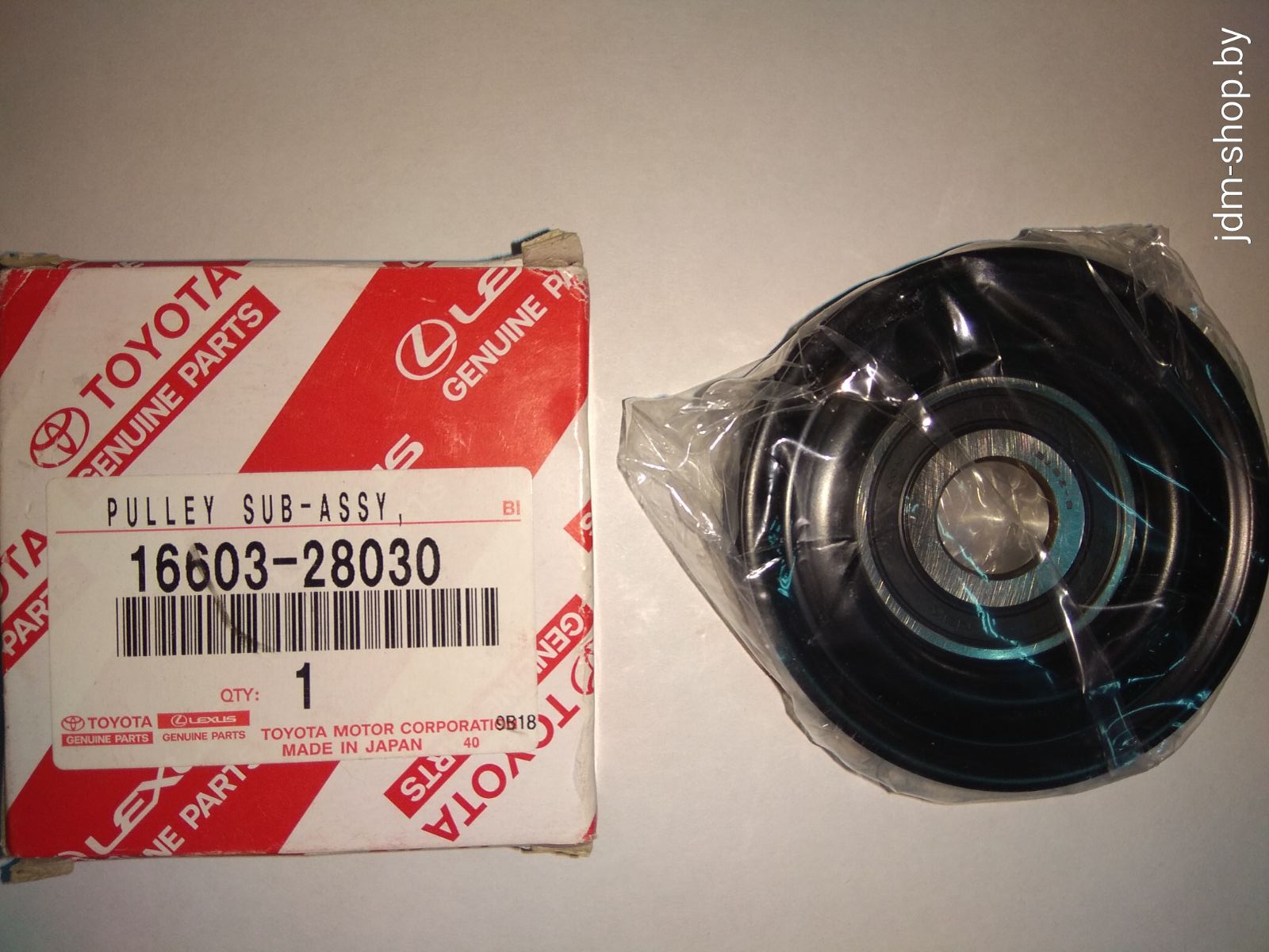 Ролик ручейкового ремня 1660328030 TOYOTA