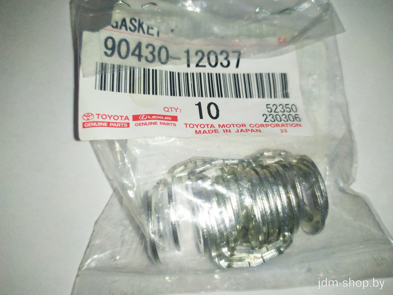 Шайба уплотнительная двойная 9043012037 TOYOTA