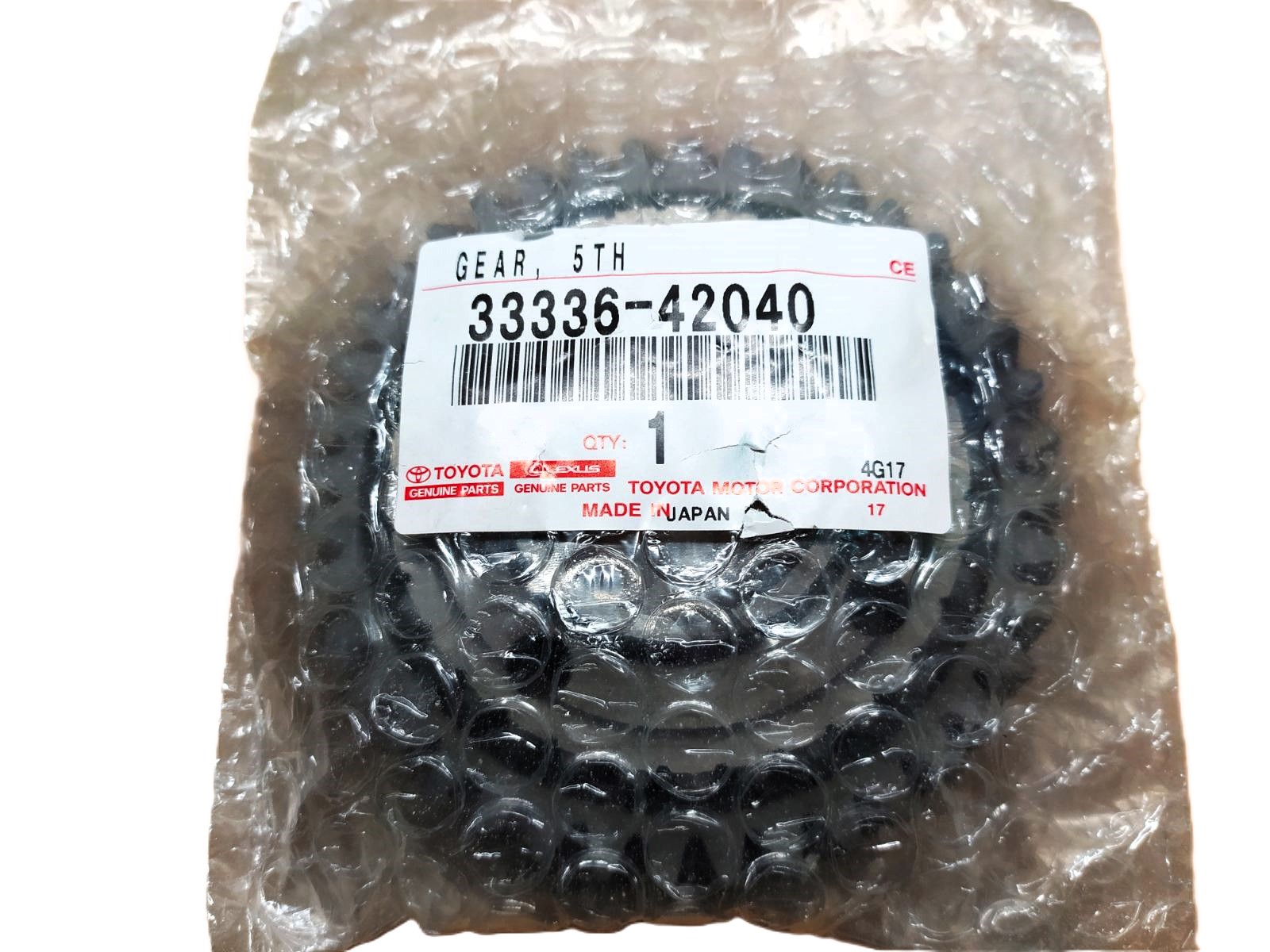 Шестерня пятой передачи 3333642040 TOYOTA