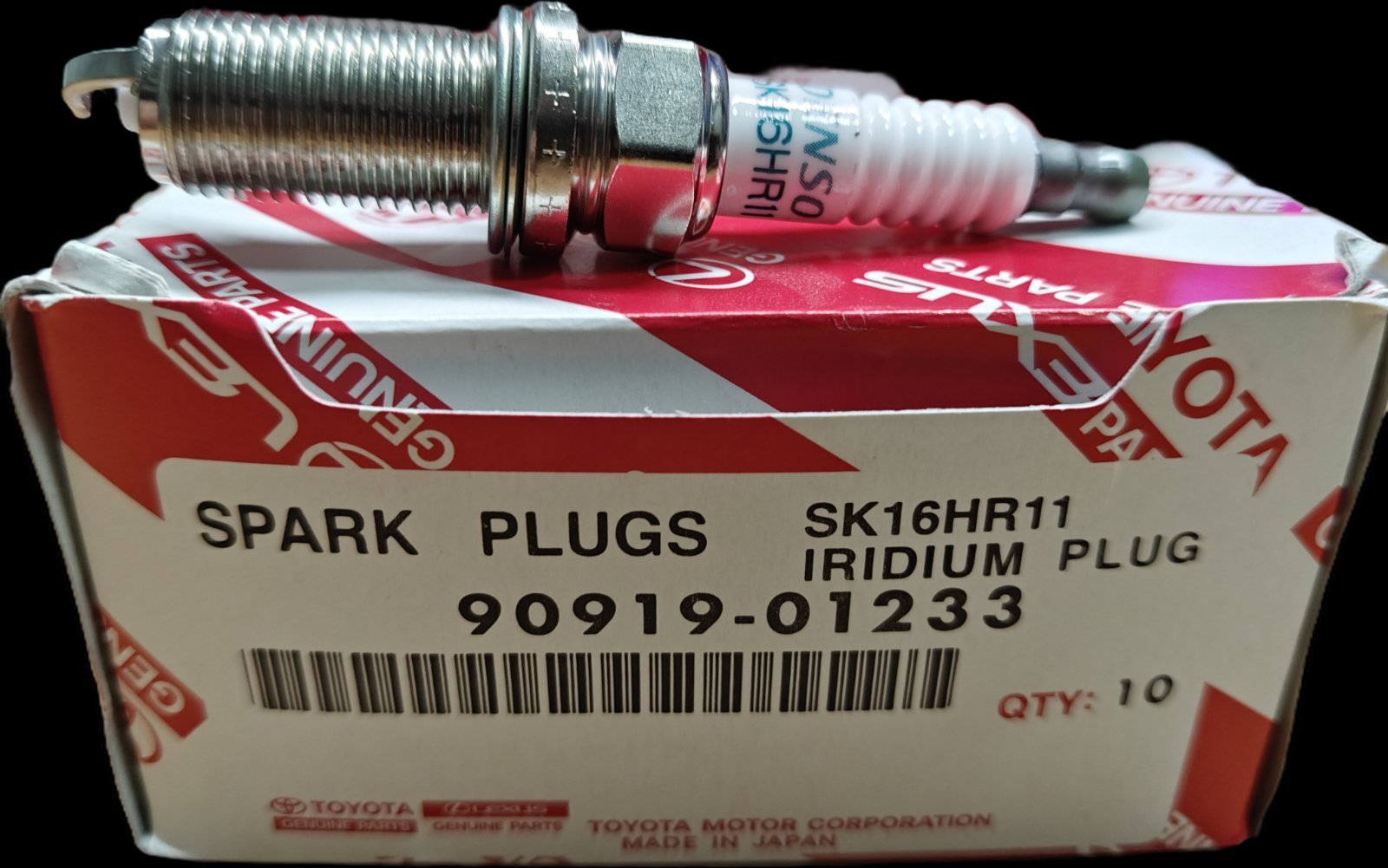 Свеча зажигания 9091901233 TOYOTA