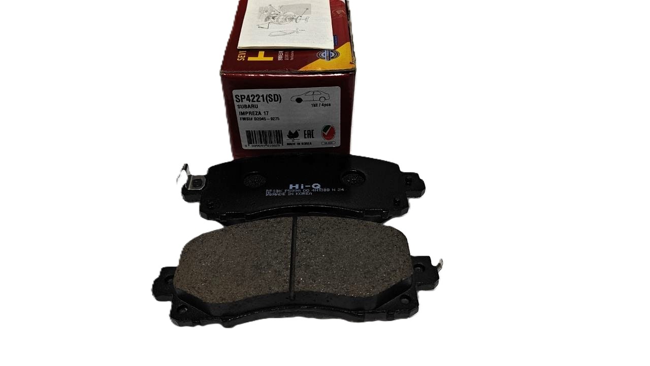 Колодки тормозные передние SANGSIN SP4221SD Severe Duty — усиленные, для Subaru Forester / Impreza / XV / Outback