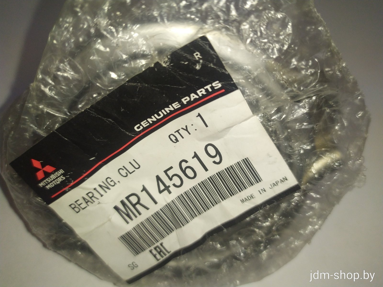 Оригинальный выжимной подшипник сцепления MITSUBISHI MR145619 — аналог Subaru, Nissan, Mitsubishi для моделей с МКПП (Skyline, Lancer, Forester, Impreza, Legacy, Pajero и др.)